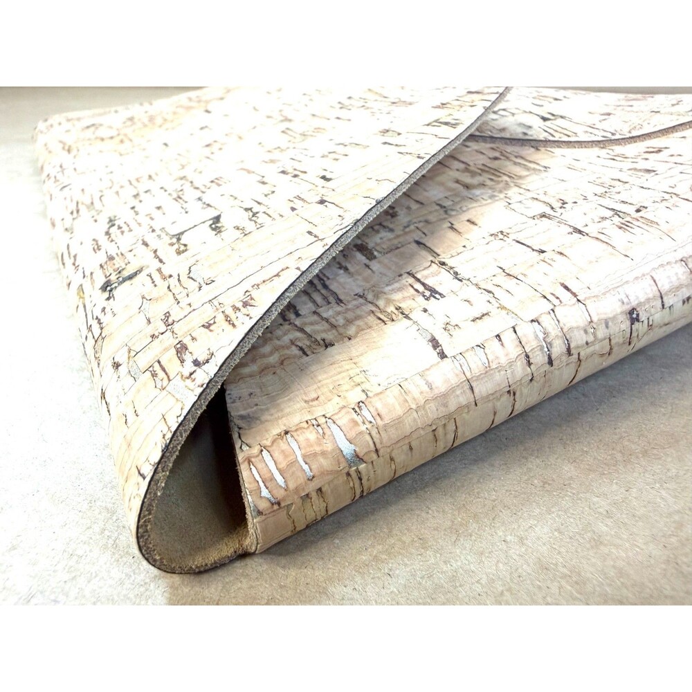JNB/J. Crew Natural Cork Envelope Clutch Purse, Eco-Friendly & Chic - Picture 6 of 11
